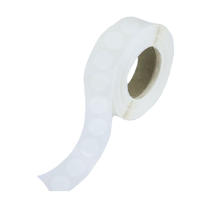 Etikett rund transparent - 1