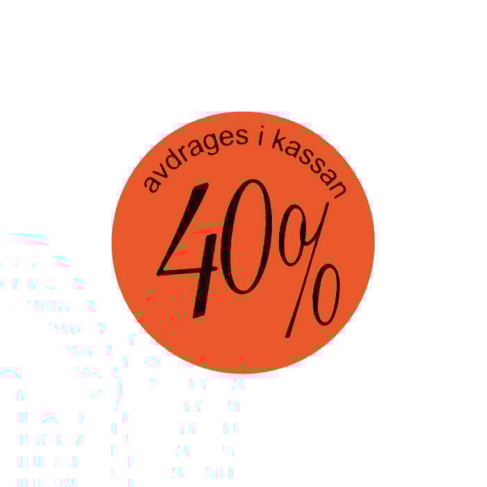 Budskapsetikett procent - 3