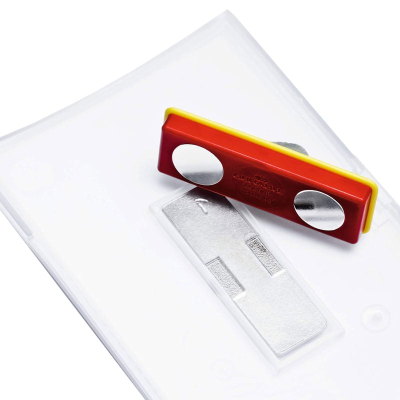 Namnskylt Click Fold fixerad magnet Durable - 3