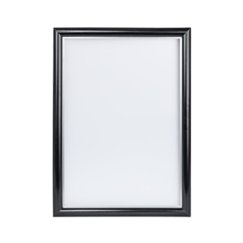 Väggram aluminium svart - 6