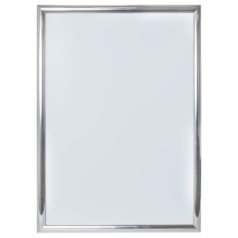 Väggram aluminium polerat silver - 1