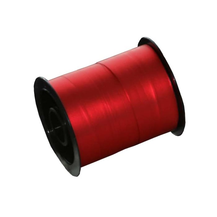 Presentband konsument mattmetallic röd