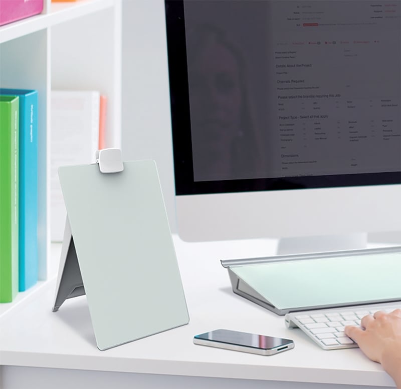 Glastavla Skrivbord - 1