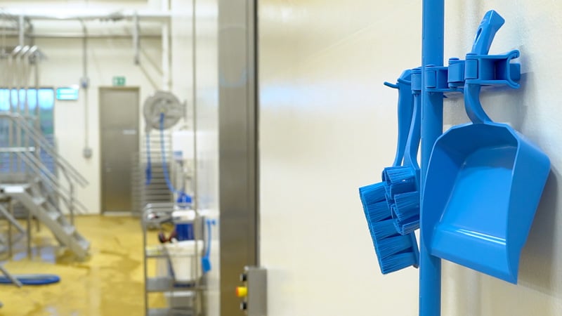 Vikan Hygieniskt Hi-Flex Väggupphäng System - 4