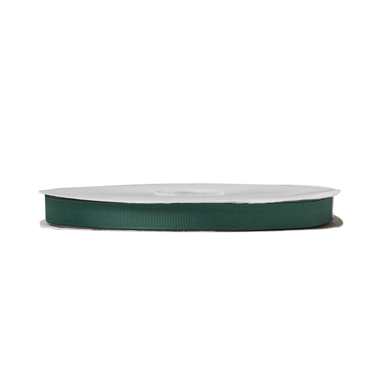 Satinband ribbad Mörkgrön - 1