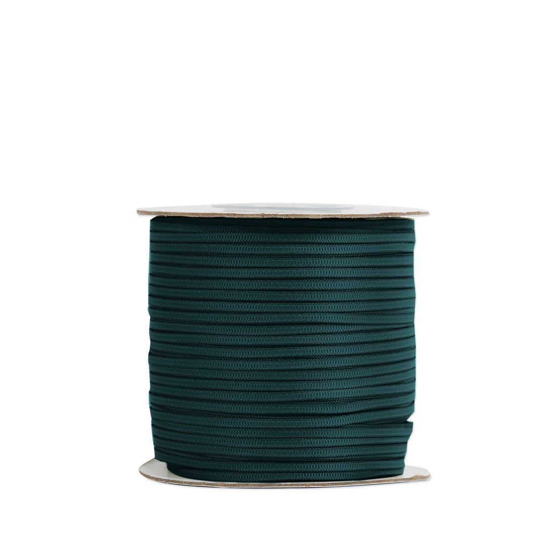 Satinband ribbad petroliumgrön - 2