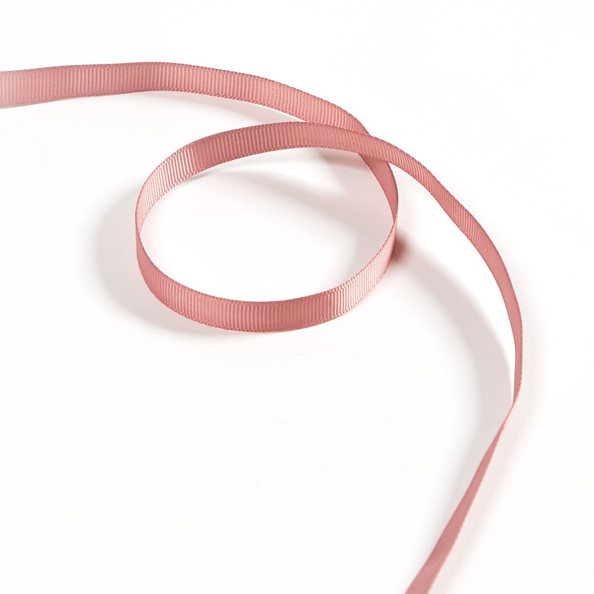 Satinband ribbad RPET gammelrosa - 2