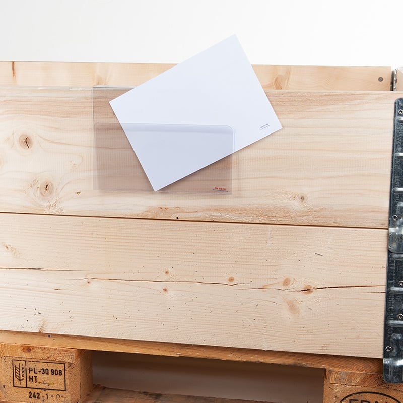 Pallkrageficka i hårdplast - 3