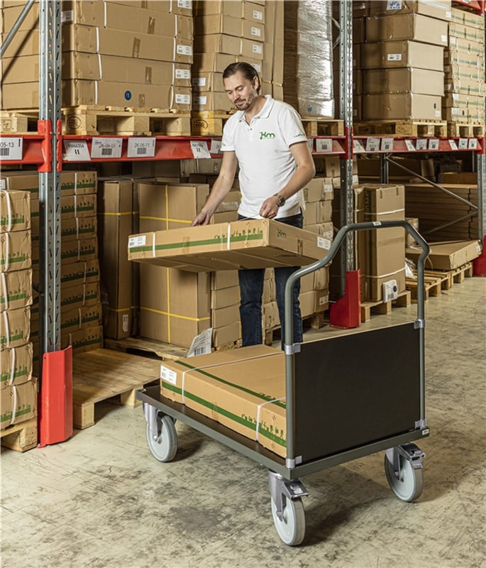 Plattformsvagn 1 laminatgavel - 2