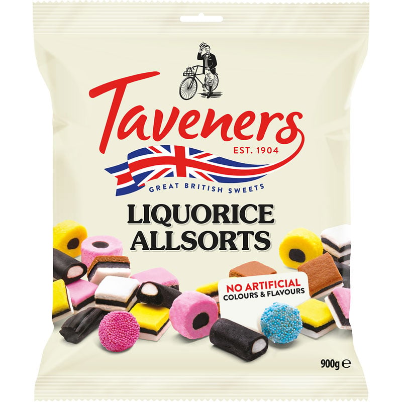 Engelsk lakritskonfekt Taveners - 1