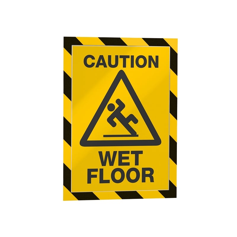 Duraframe security A4 varselskylt - 3