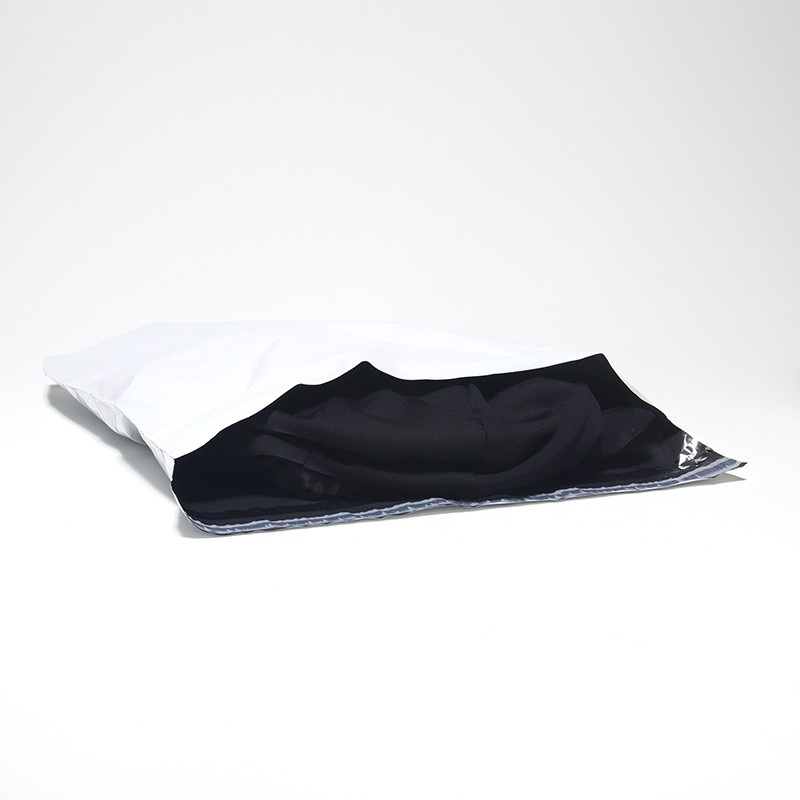 Vit e-handelspåse/postpåse premium tur och retur - 1