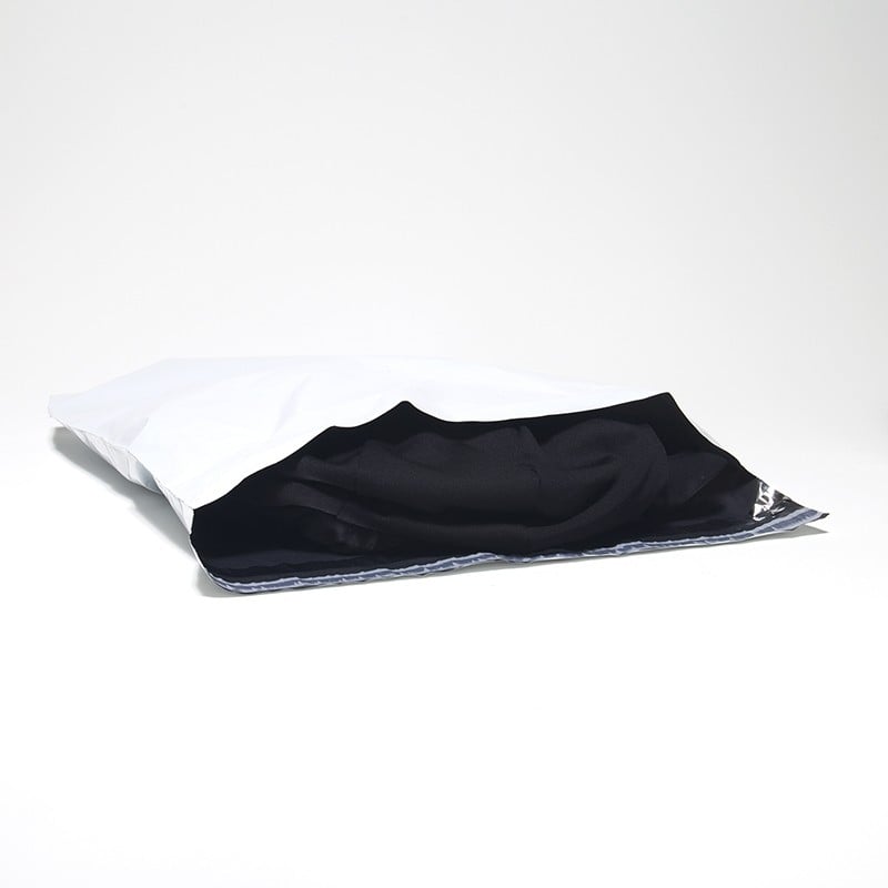 Vit e-handelspåse/postpåse premium tur och retur - 1