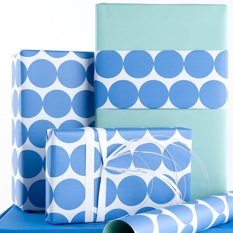 Presentpapper Aalborg dubbelsidigt ocean - 3