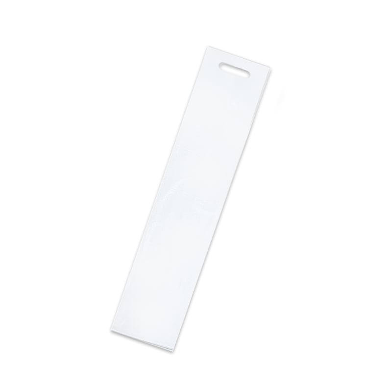 Plastkasse blockad vit