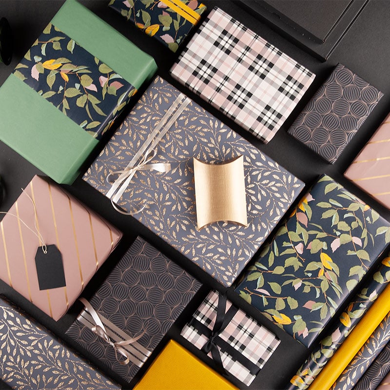 Presentpapper Graphic Copper - 4