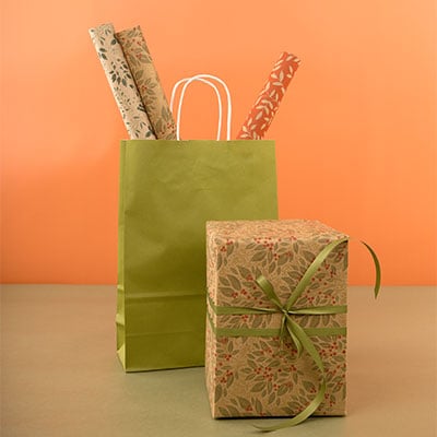 Presentpapper Autumn Kraft UTFÖRSÄLJNING - 3