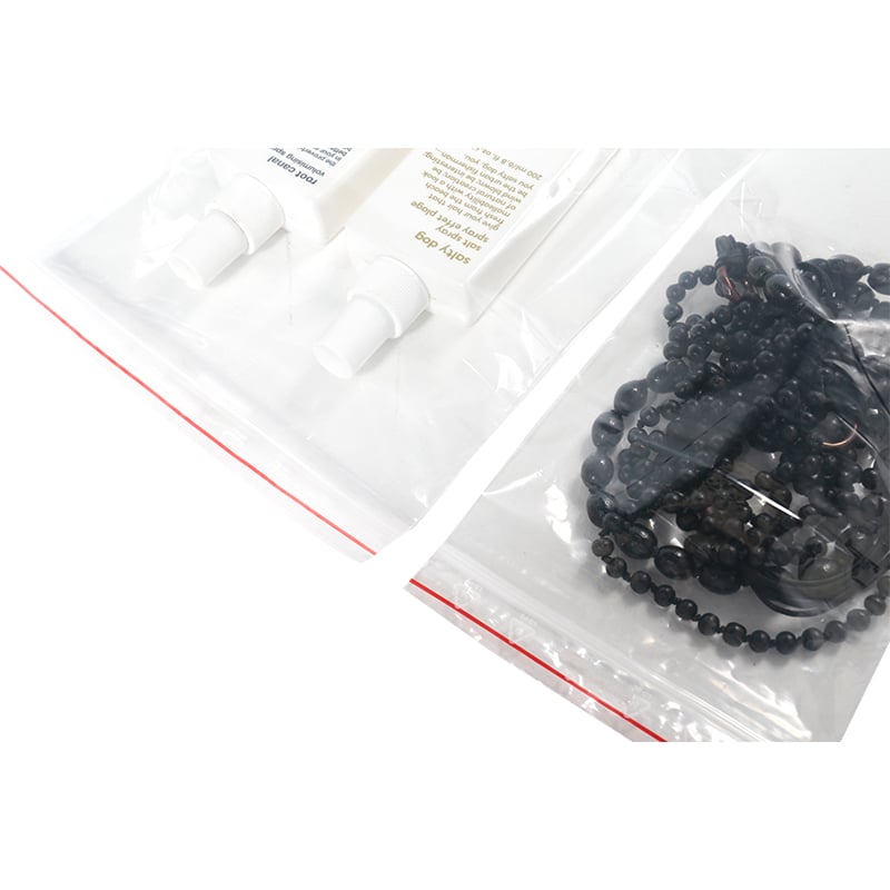 Zip-påsar/Blixtlåspåsar utan skrivfält - 0,050 mm tjock - 2