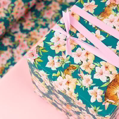 Presentpapper Sneaky Tiger  UTFÖRSÄLJNING - 4