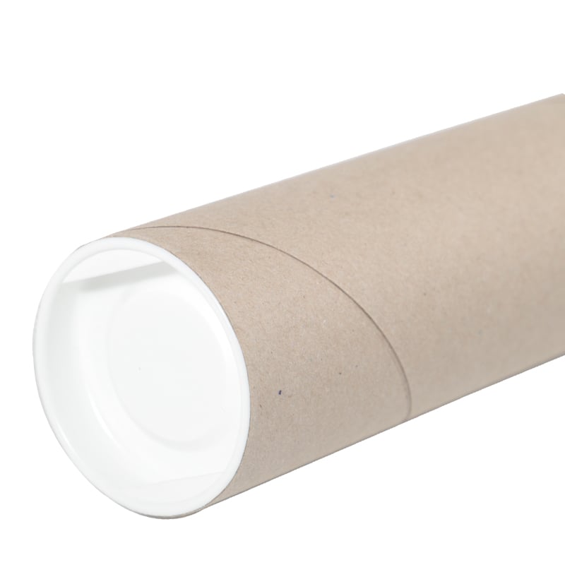 Plastlock till papptuber - 2