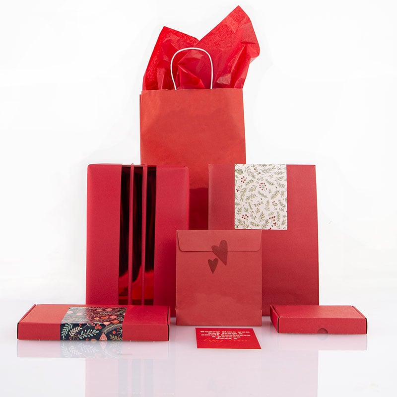 Presentpapper Moulin Red - 2