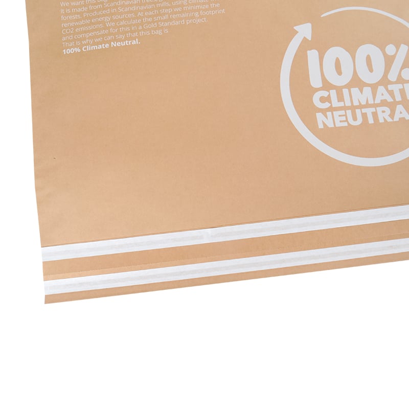 E-handelspåse papper CarryBag 100% Climate Neutral - 2