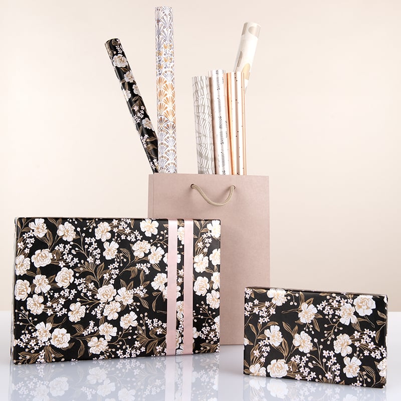 Presentpapper Amour black - 5