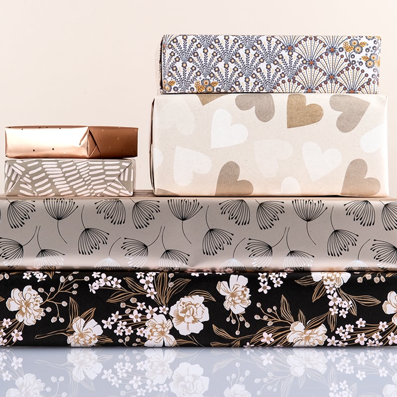 Presentpapper Amour black - 4