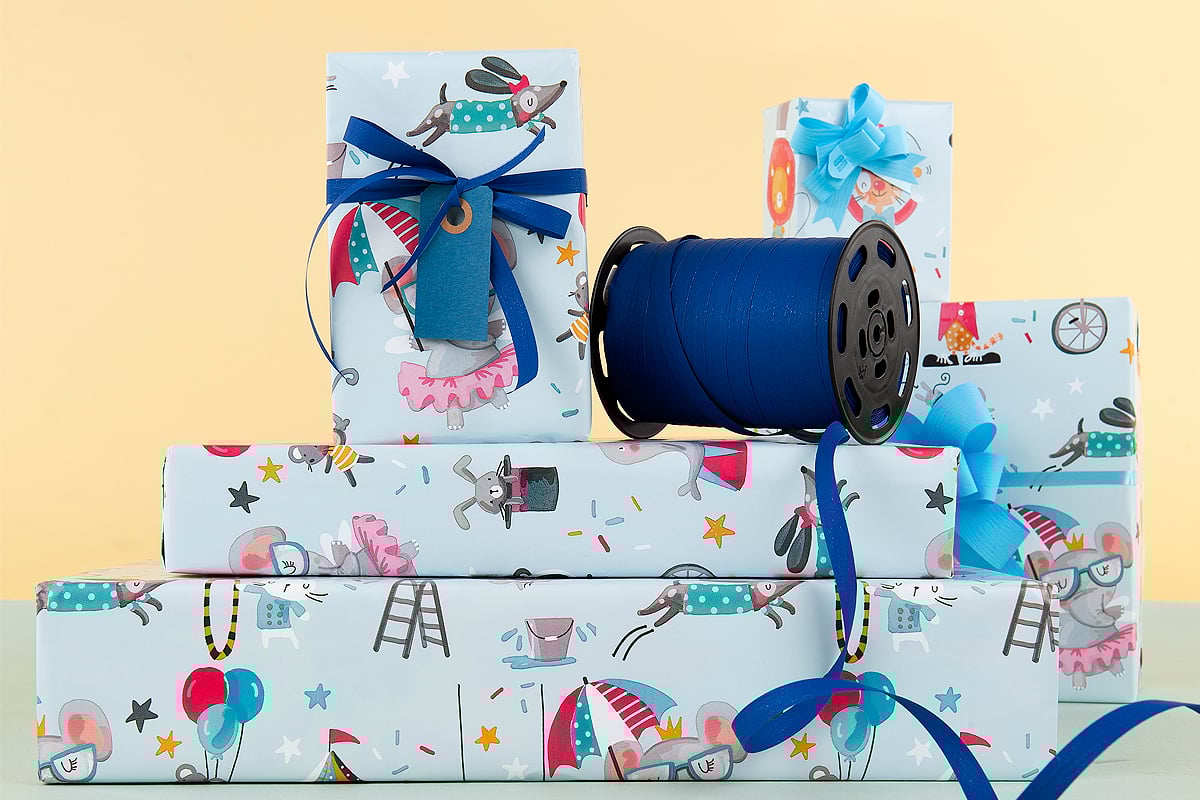 Presentpapper Cirkus - 3