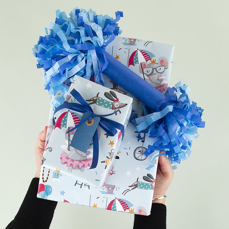 Presentpapper Cirkus - 1