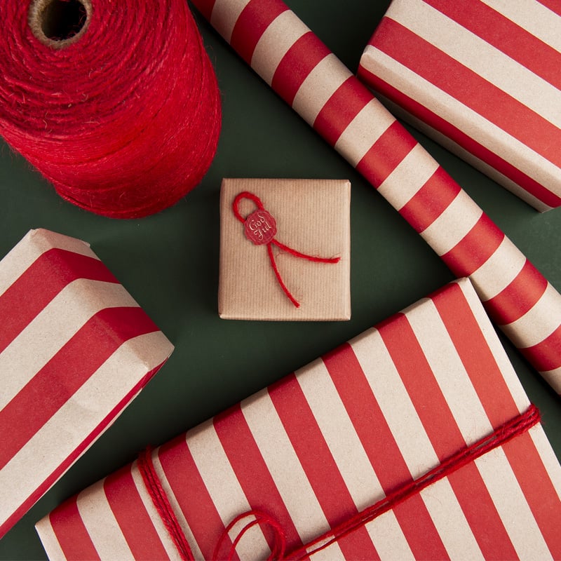 Presentpapper Classic Red - 2