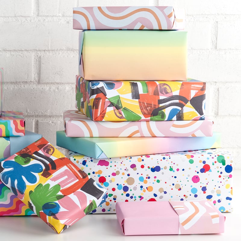 Presentpapper Candy - 3