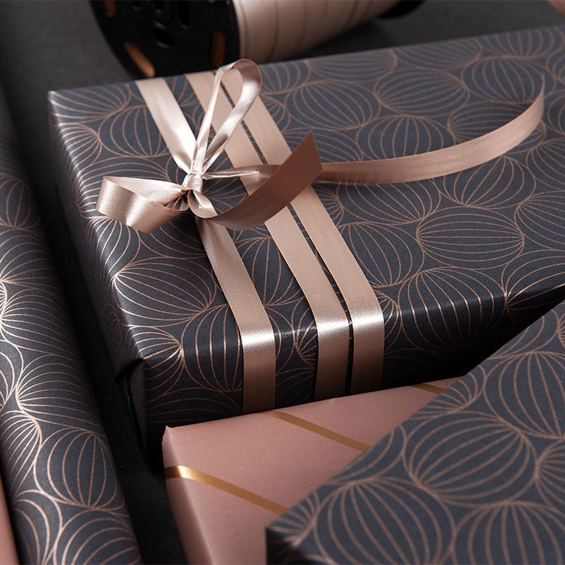 Presentpapper Graphic Copper - 2