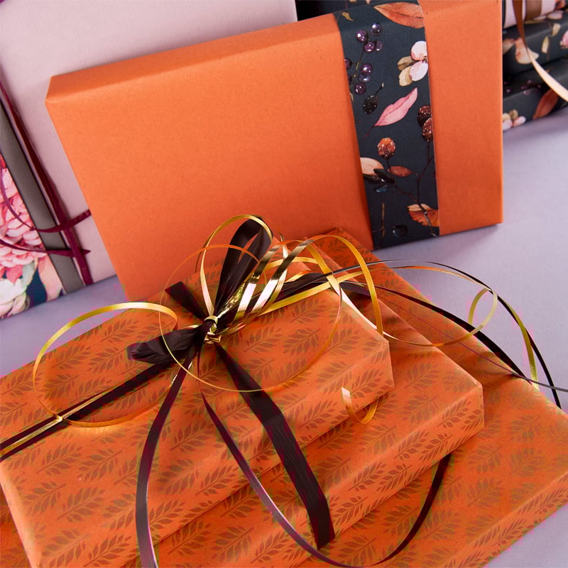 Presentpapper Coral - 3