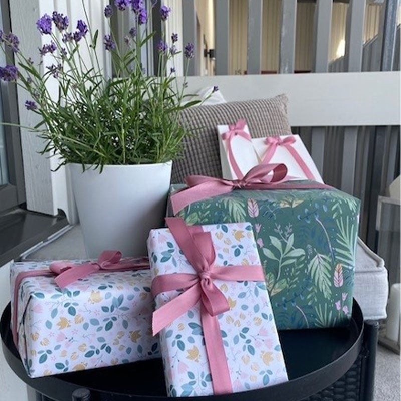 Presentpapper Daisies - 3