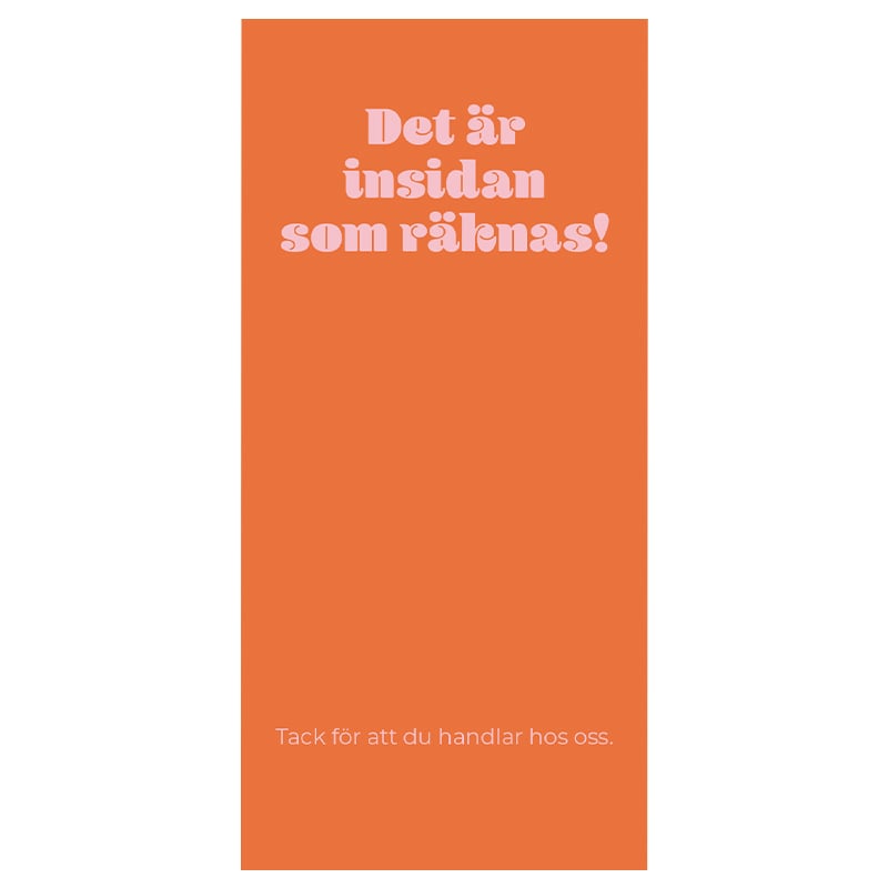 Förslutningsetikett kulörta med tryck - Svensk text - 2