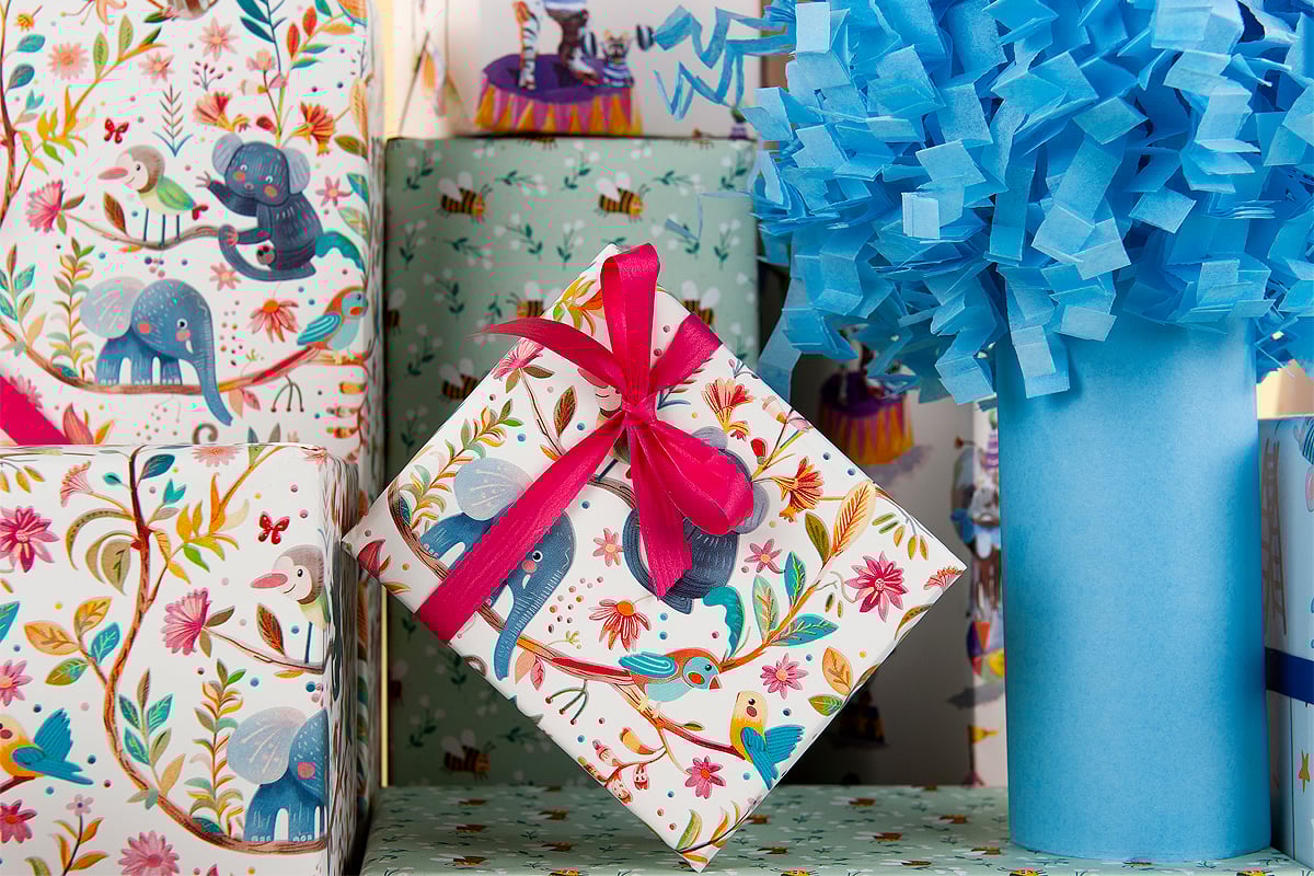 Presentpapper Djungeläventyr - 4