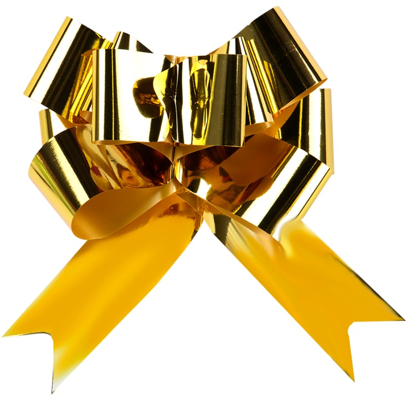 Dragrosett metallic guld