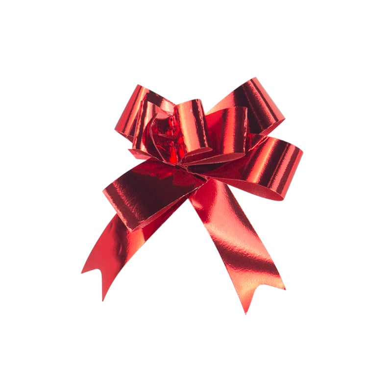 Dragrosett metallic röd - 3