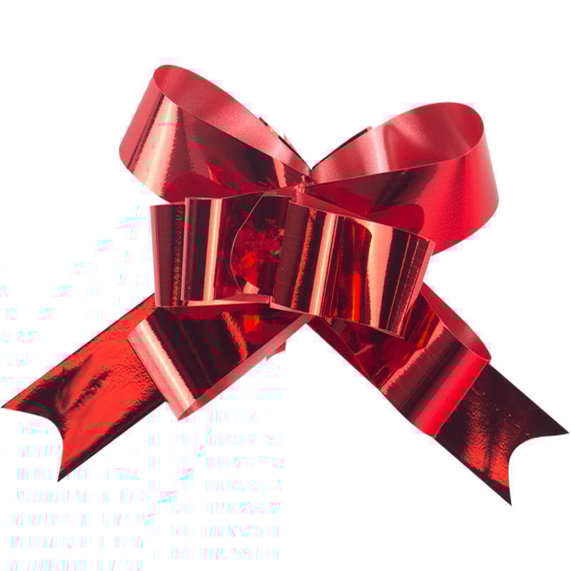 Dragrosett metallic röd - 2