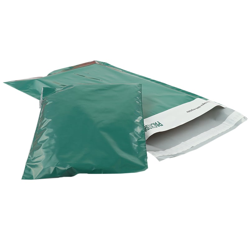 Grön e-handelspåse/postorderpåse "Forest Green" - 1