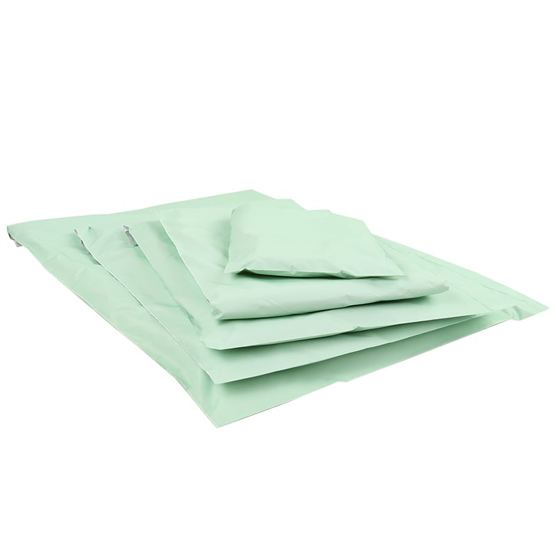 Grön e-handelspåse/postorderpåse "Fresh Green" - 2