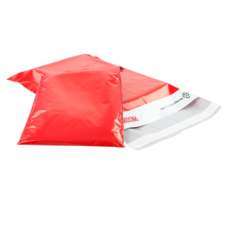 Röd e-handelspåse/postorderpåse "Moulin Red" - 1