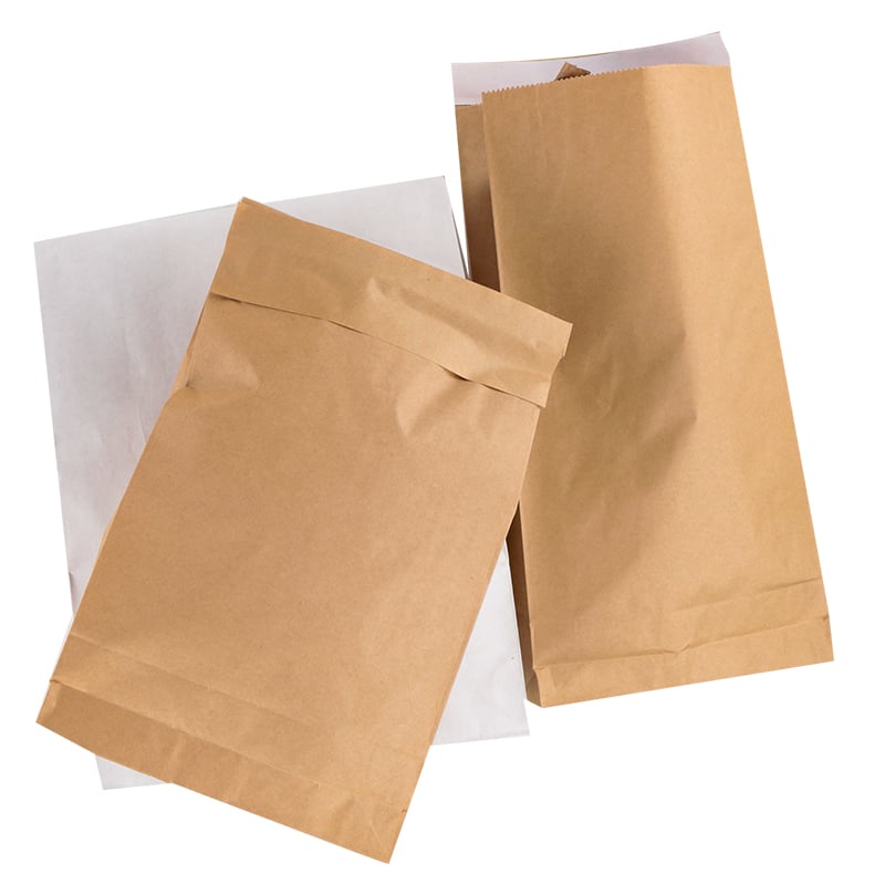 E-handelspåsar i papper med fyrkantsbotten - 1