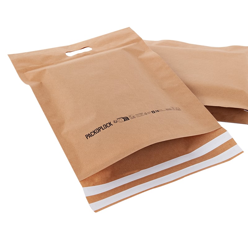 E-handelspåsar i papper med handtag - 2