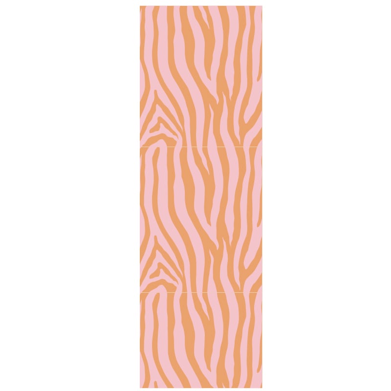 Förslutningsetikett Zebra - 2