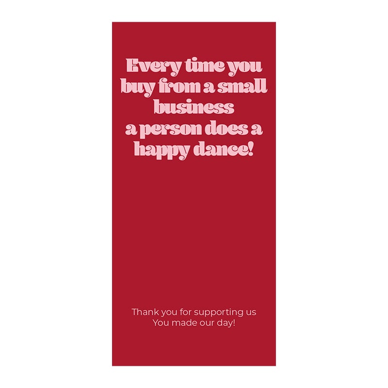 Förseglingsetikett  med tryck - Utförsäljning - 6