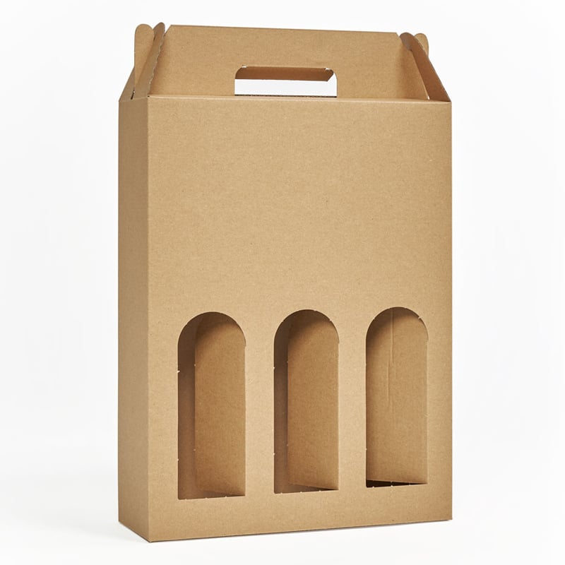 Flasklåda natur - 3