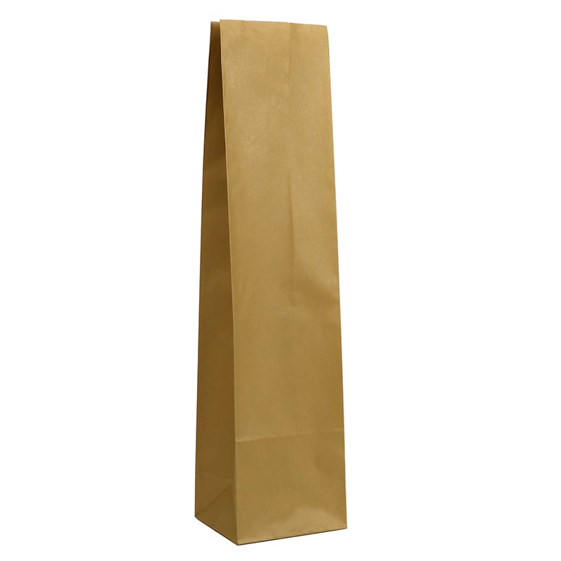 Flaskpåse guld utan handtag Nyhet!