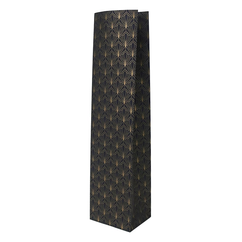 Flaskpåse Modern black/gold